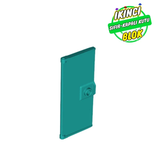 LEGO® Door 3 x 6 Koyu Turkuaz Sıfır