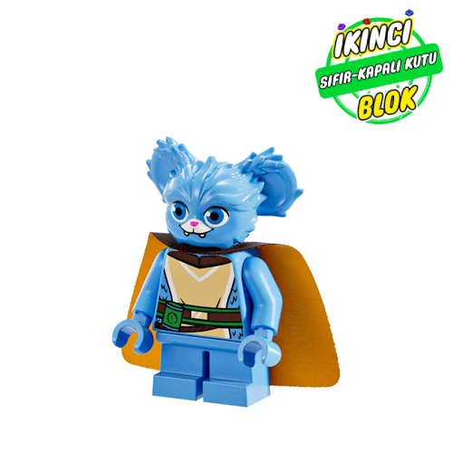 LEGO® Minifigür Nubs, Dark Brown Cape Sıfır sw1322