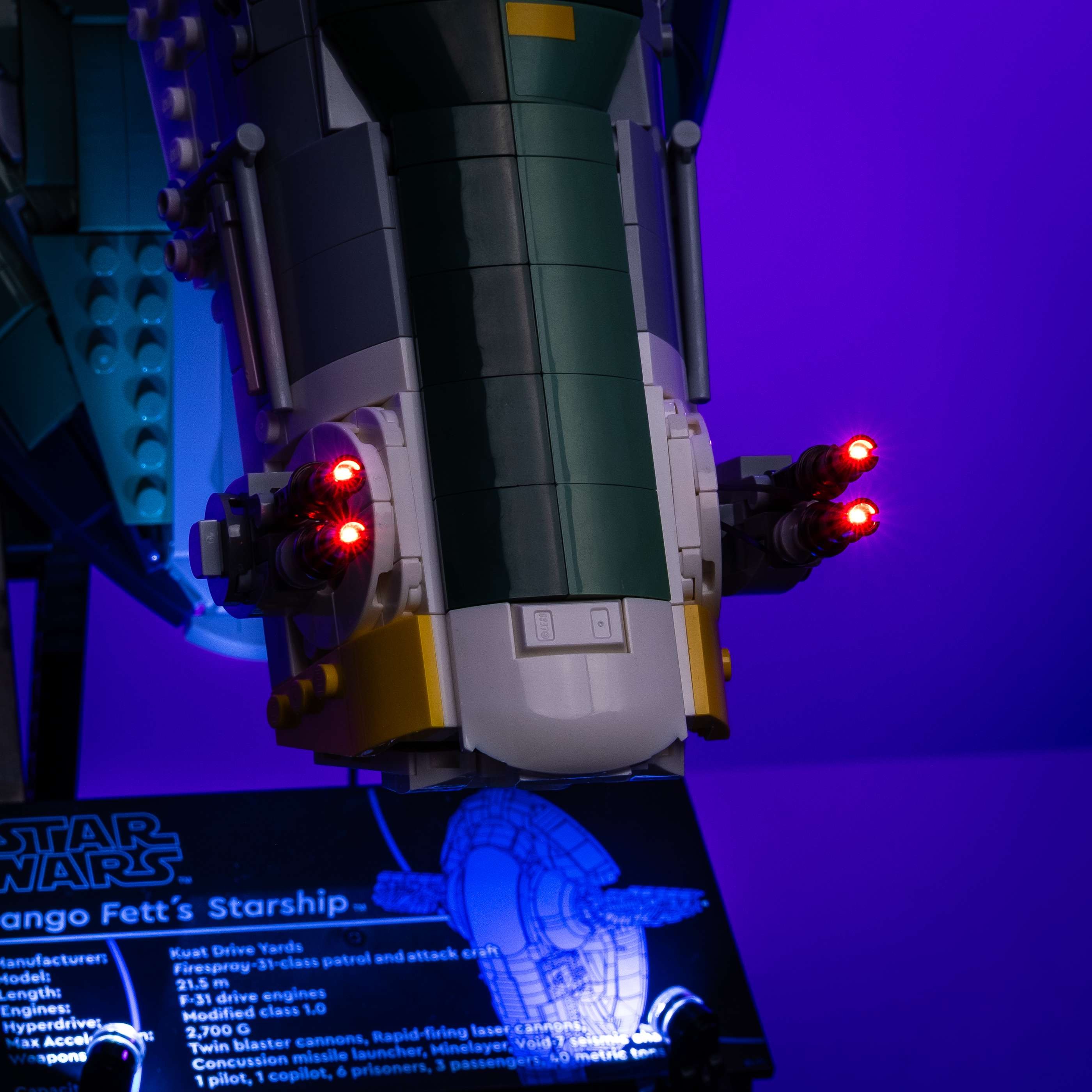 LEGO® 75409 Jango Fett's Firespray-Class Starship - UCS Işık Kiti