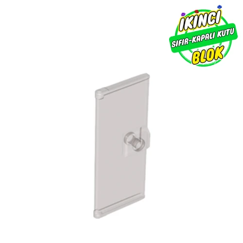 LEGO® Door 3 x 6 Şeffaf Kahverengi Sıfır