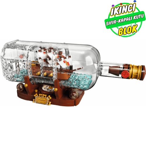 21313 LEGO® Ship in a Bottle Sıfır Kapalı Kutu