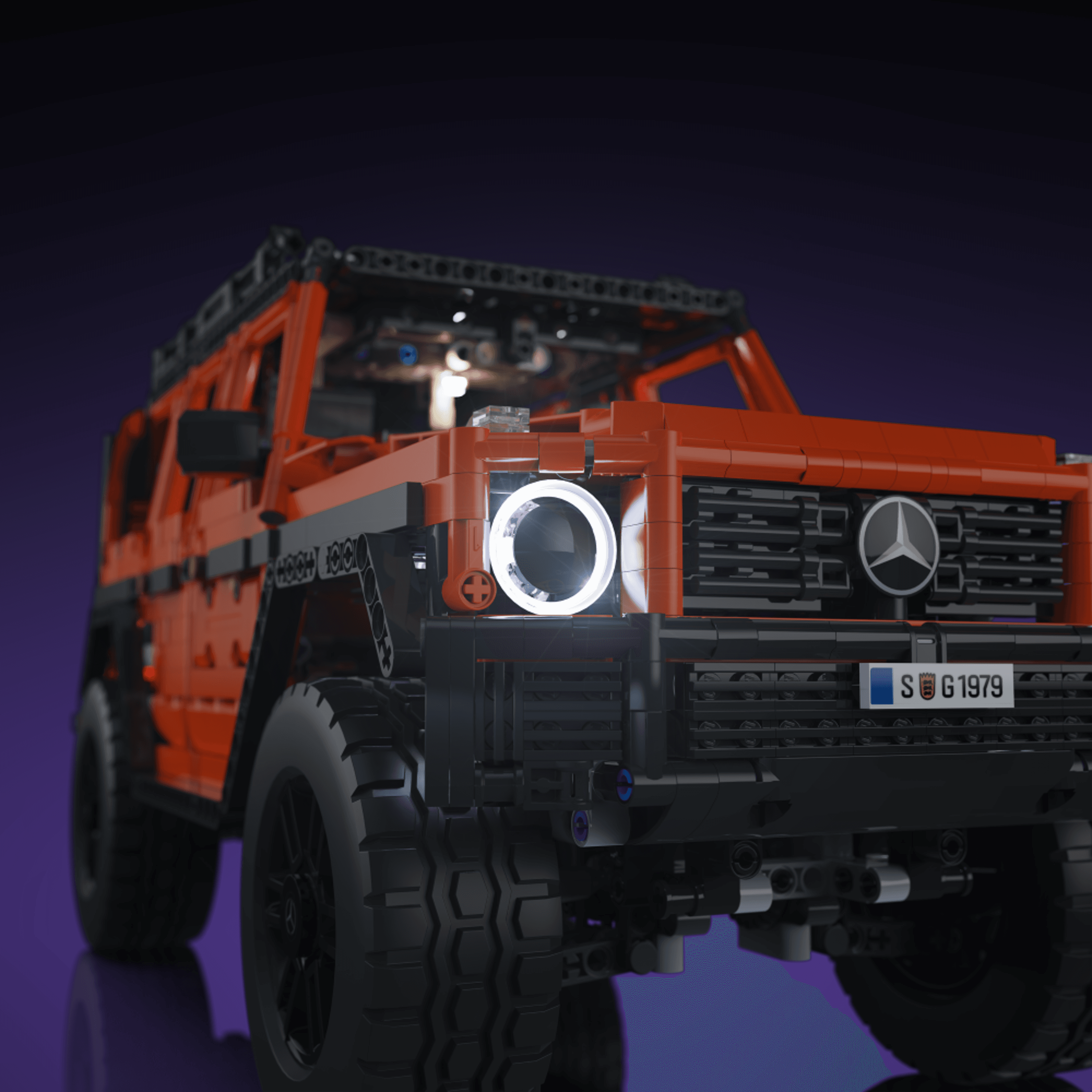 LEGO® 42177 Mercedes-Benz G 500 PROFESSIONAL Line Işık Kiti
