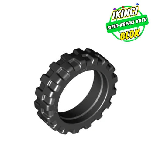 LEGO® Tyre 21 x 6 City Motorcycle Siyah Sıfır