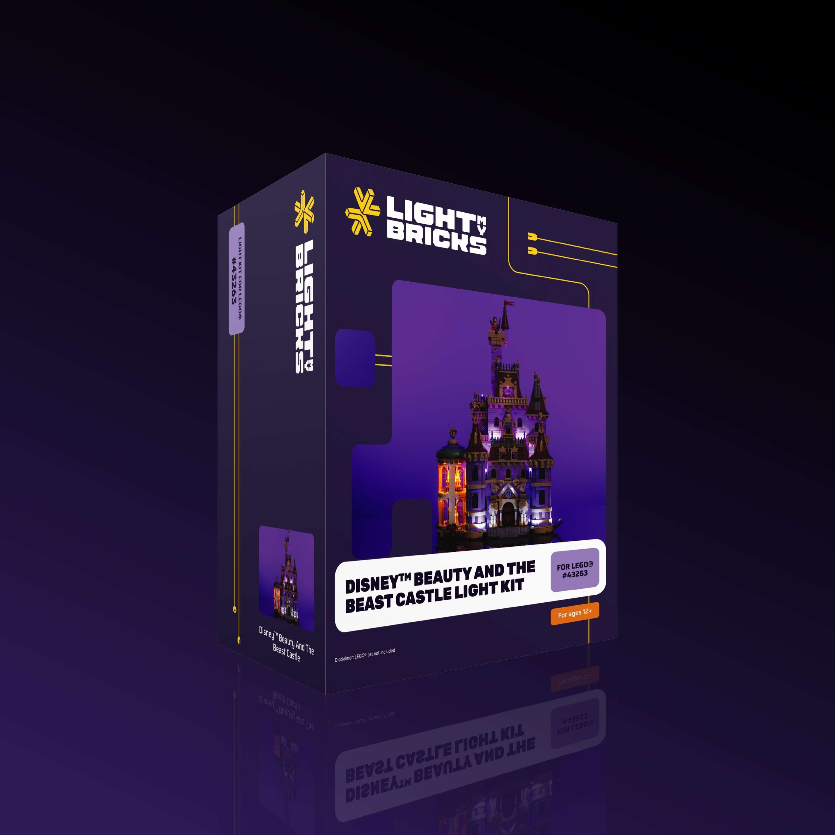 LEGO® 43263 Beauty and the Beast Castle Işık Kiti