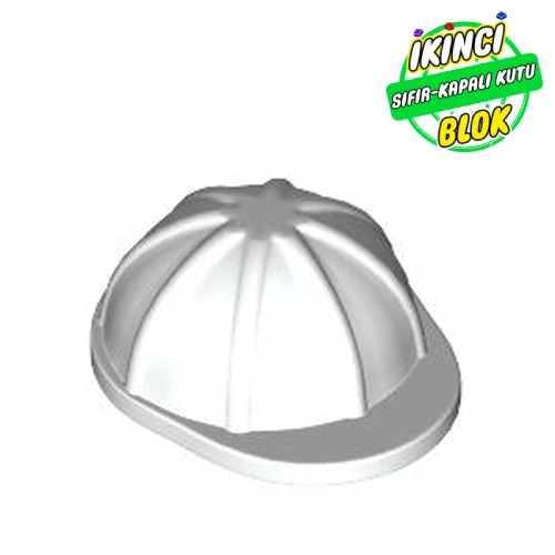 LEGO® Helmet, Construction / Hard Hat Beyaz Sıfır