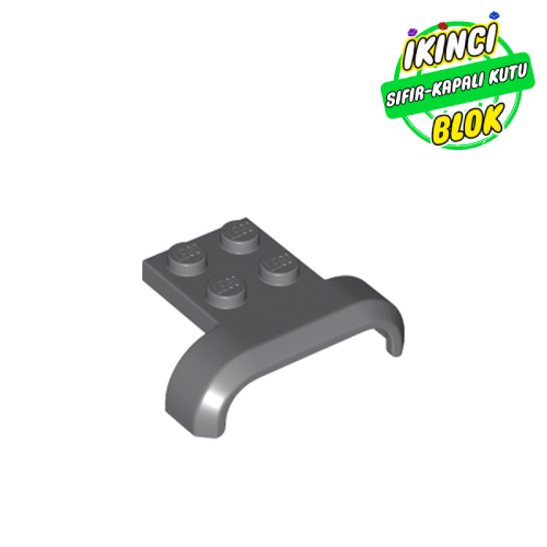LEGO® 4 x 3 x 1 Araç Çamurluk Kavisli Koyu Mavimsi Gri Sıfır