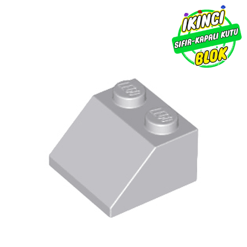 LEGO® 2 x 2 45 Derece Eğimli Parça Açık Mavimsi Gri Sıfır