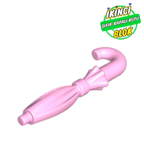 LEGO® Equipment Umbrella Folded Parlak Pembe Sıfır