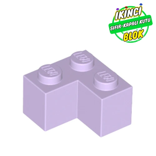 LEGO® Brick 2 x 2 Corner Lavanta Sıfır