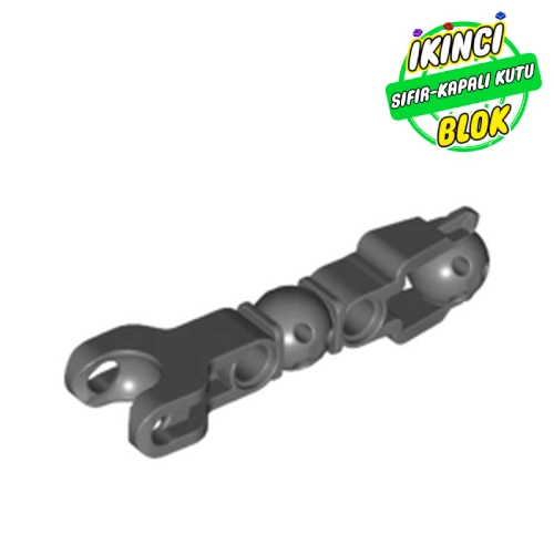 LEGO® Large Figure Skeletal, Limb with Ball Joint, and Ball Socket and Two Holes Koyu Mavimsi Gri Sıfır