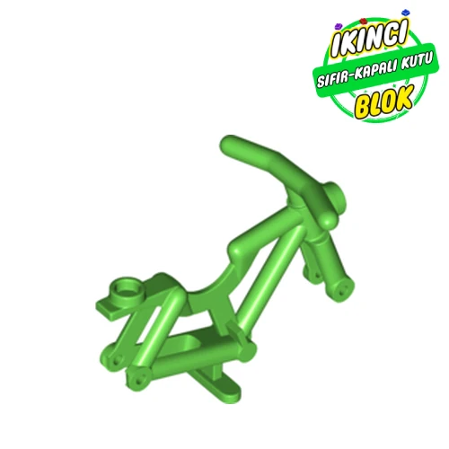 LEGO® Bicycle Frame [Solid Stud] Parlak Yeşil Sıfır