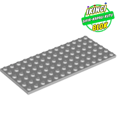 LEGO® Plate 6 x 14 Açık Mavimsi Gri Sıfır