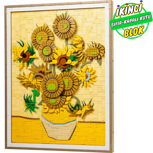 31215 LEGO® Vincent van Gogh - Sunflowers Sıfır Kapalı Kutu