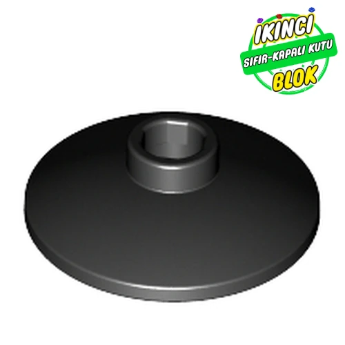 LEGO® Dish 2 x 2 Inverted [Radar] Siyah Sıfır
