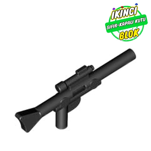 LEGO® Weapon Gun / Blaster Long (Star Wars) Siyah Sıfır
