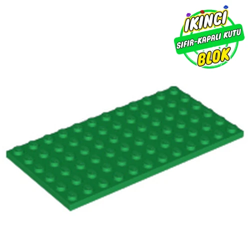 LEGO® Plate 6 x 12 Yeşil Sıfır