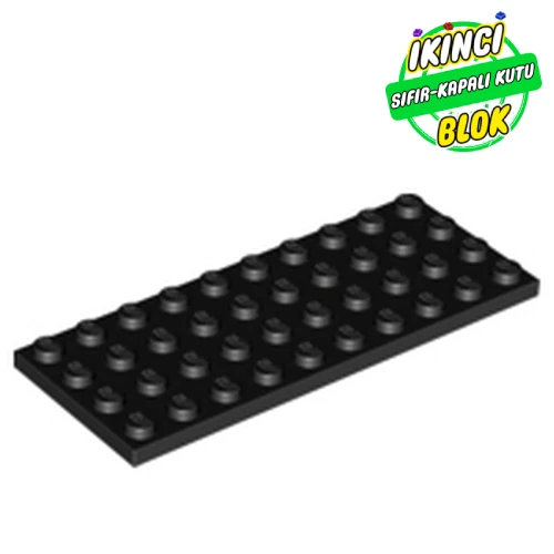 LEGO® Plate 4 x 10 Siyah Sıfır