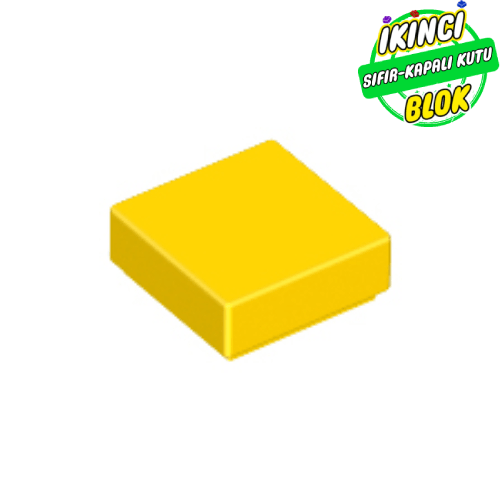 LEGO® 1 x 1 Düz Plaka Sarı Sıfır