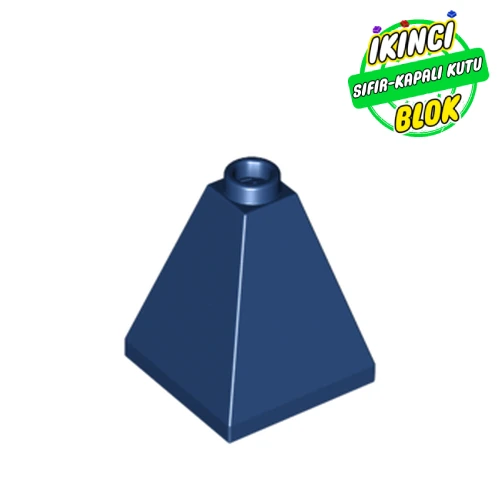 LEGO® Slope 75° 2 x 2 x 2 Quadruple Convex Koyu Mavi Sıfır