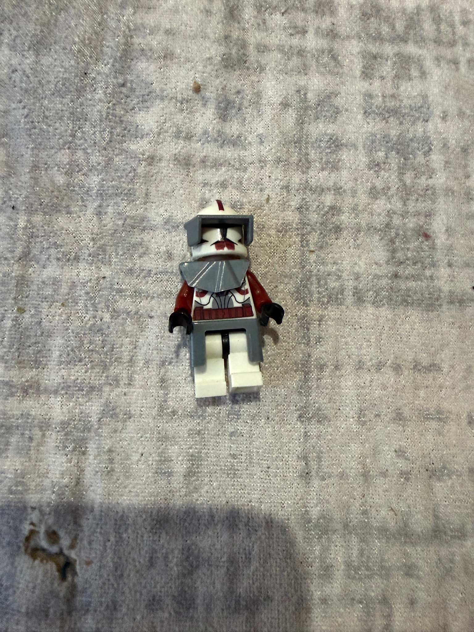 LEGO® Minifigür Clone Commander Fox - Solid LBG Circle İkinci El