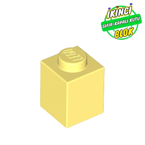 LEGO® Brick 1 x 1 Parlak Açık Sarı Sıfır