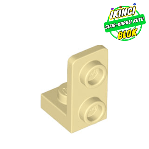 LEGO® 1 x 1 ve 1 x 2 Ters Braket Bej Sıfır