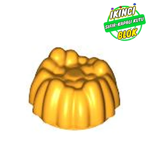 LEGO® Hair Small Tuft Parlak Açık Turuncu Sıfır