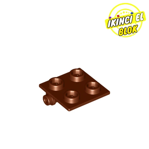 LEGO® 2 x 2 Menteşeli Üst Plaka Kızıl Kahverengi Sıfır