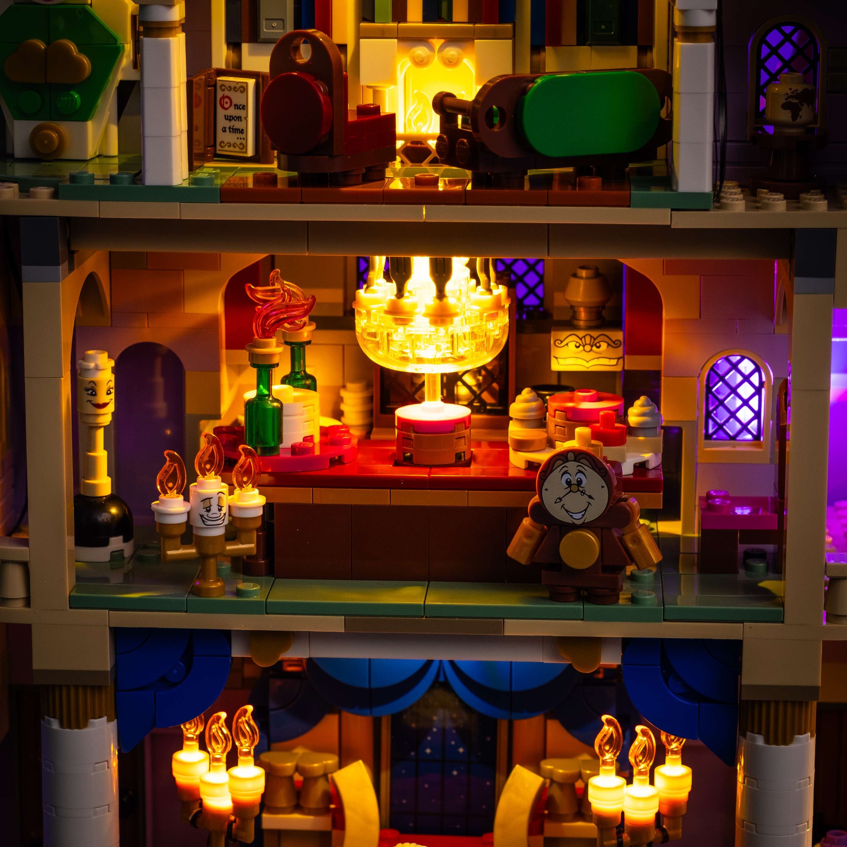 LEGO® 43263 Beauty and the Beast Castle Işık Kiti