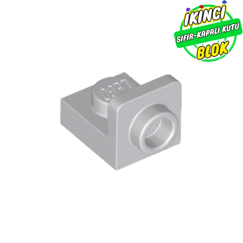 LEGO® 1 x 1 ve 1 x 1 Ters Braket Açık Mavimsi Gri Sıfır