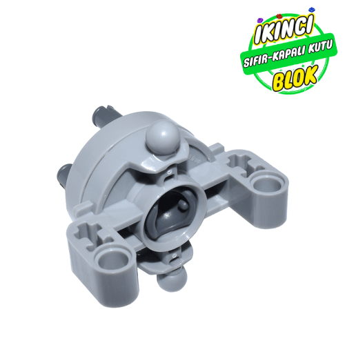 LEGO® 2 pim Girişli Balata Bağlantısı Açık Mavimsi Gri Sıfır