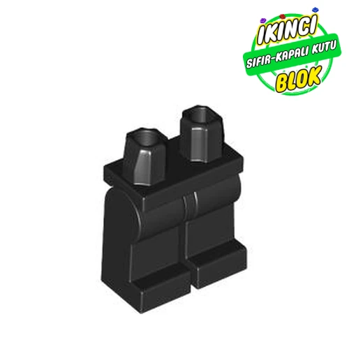 LEGO® Minifigür Ayağı Siyah Sıfır