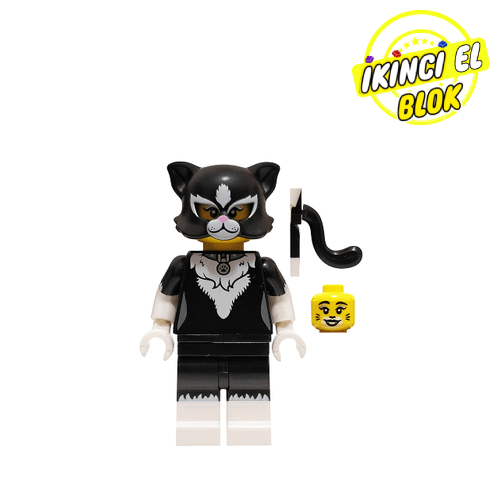 LEGO® Minifigür Cat Costume Girl (CMF) İkinci El