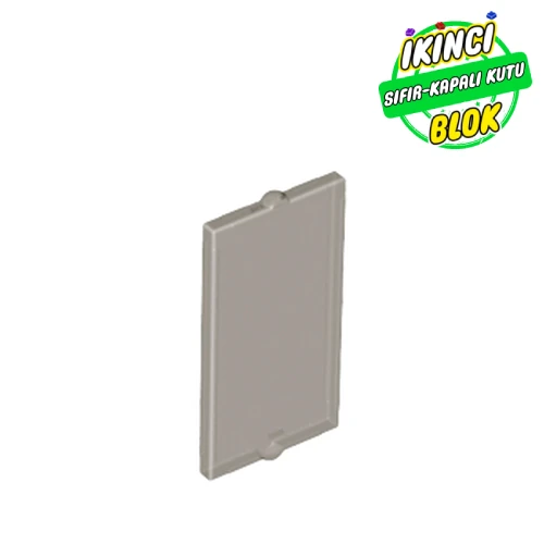 LEGO® Glass for Window 1 x 2 x 3 Flat Front Şeffaf Kahverengi Sıfır