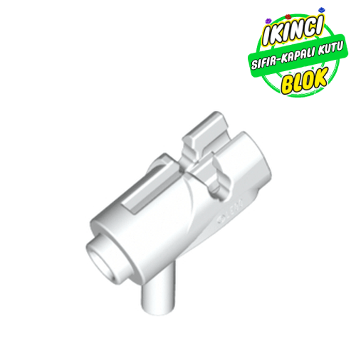 LEGO® Minifigür Silahı Mini Blaster Beyaz Sıfır