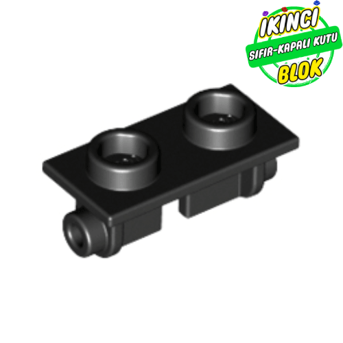 LEGO® 1 x 2 Üst Menteşe Siyah Sıfır