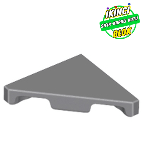 LEGO® 2 x 2 Üçgen Düz Plaka Koyu Mavimsi Gri Sıfır