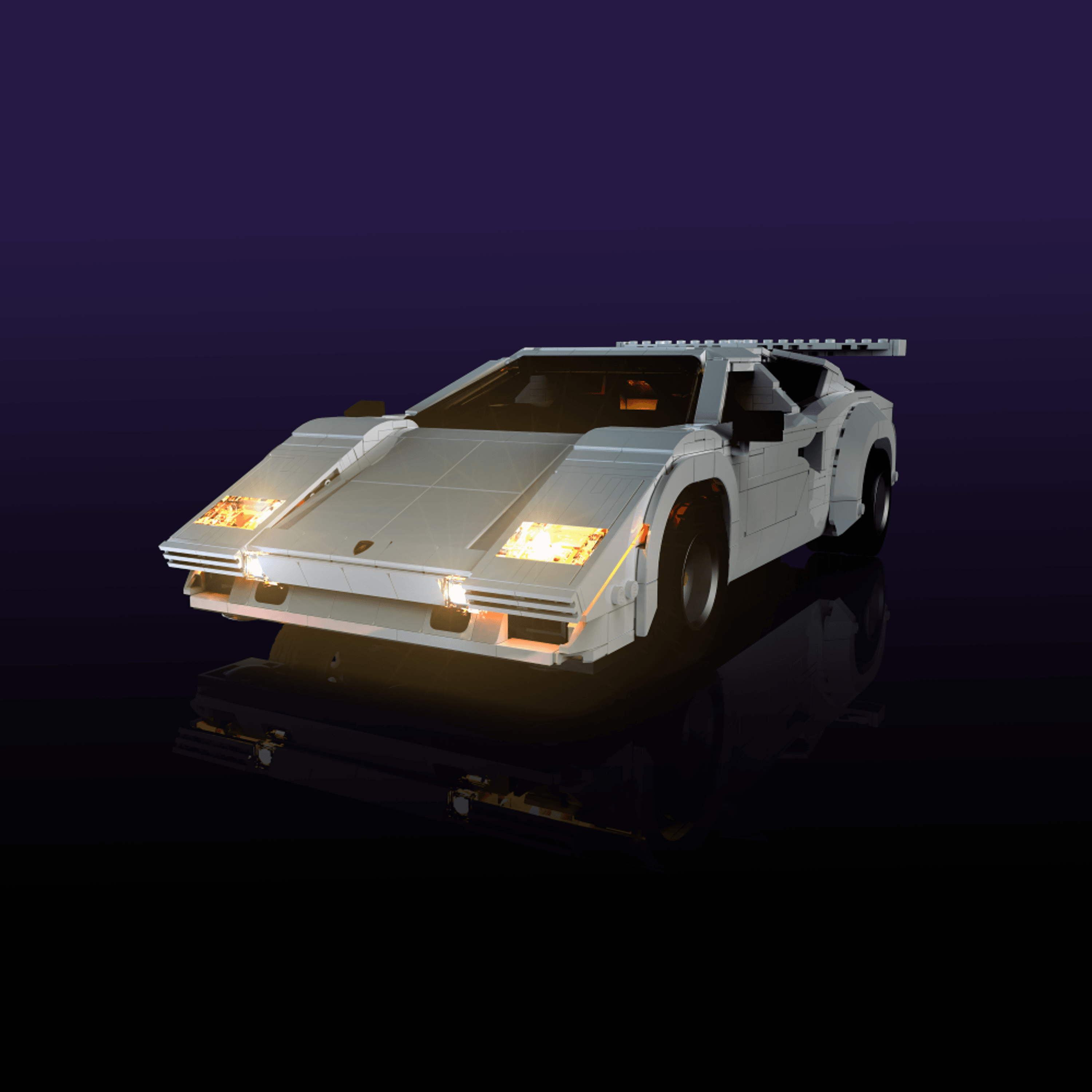 LEGO® 10337 Lamborghini Countach 5000 Quattrovalvole Işık Kiti