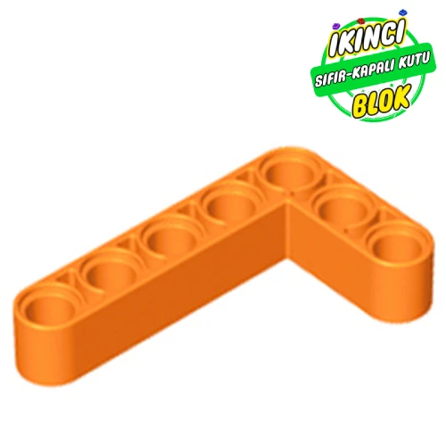 LEGO® 3 x 5 Liftarm L Format Turuncu Sıfır