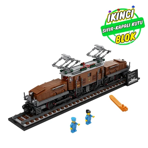 コレクション kraan 10277 LEGO® Crocodile Locomotive Sıfır Kapalı Kutu