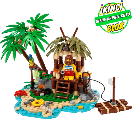 40566 LEGO® Ray the Castaway Sıfır Kapalı Kutu