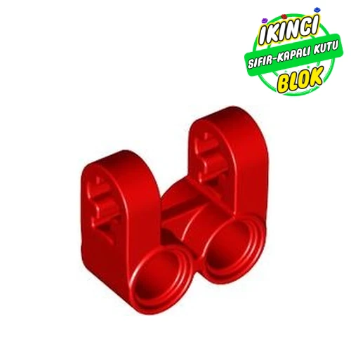 LEGO® Technic Axle and Pin Connector Perpendicular Double Split Kırmızı Sıfır