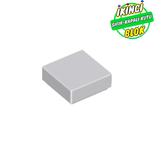 LEGO® 1 x 1 Düz Plaka Açık Mavimsi Gri Sıfır