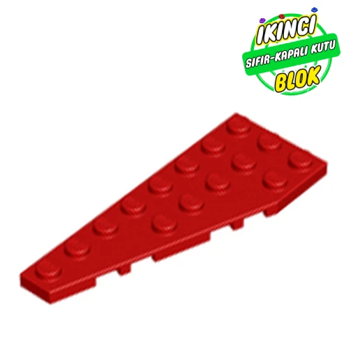 LEGO® 8 x 3 Pentagonal Sol Kırmızı Sıfır