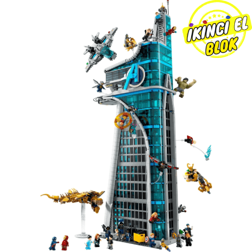 76269 - Lego Avengers Kulesi - İkinci El - Yapılmamış