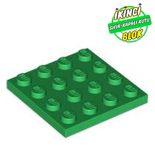 LEGO® Plate 4 x 4 Yeşil Sıfır