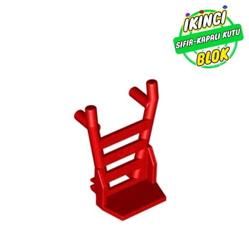 LEGO® Equipment Hand Truck / Sack Barrow Frame Kırmızı Sıfır
