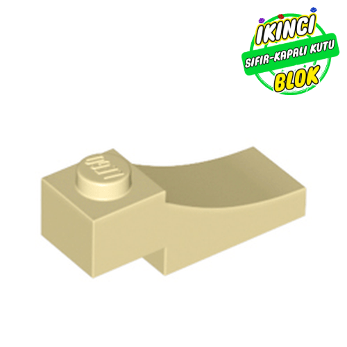 LEGO® 1 x 3 Ters Kemer Bej Sıfır