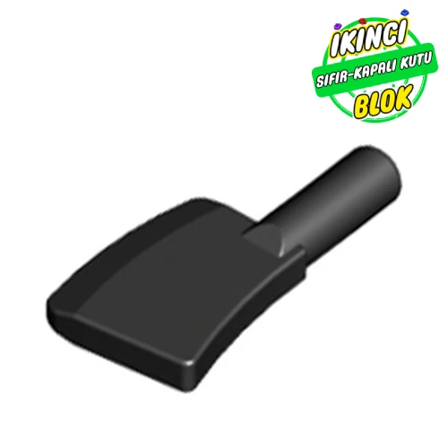 LEGO® Equipment Cleaver, 2 Holes Siyah Sıfır
