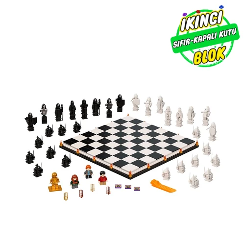 76392 LEGO® Hogwarts Wizard’s Chess Sıfır Kapalı Kutu